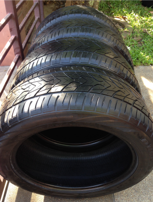 ยาง DERUIBO 265 50 20 กลางปี13 ไม่มีปะ ราคาไม่แพง