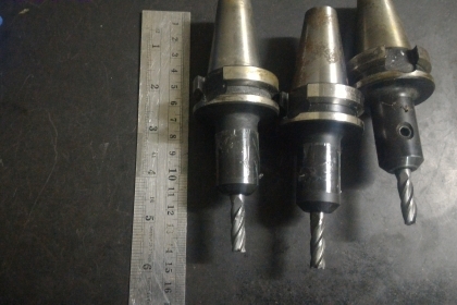 หัวTooling จับยึดเครื่องมือขึ้นรูปชิ้นงานของเครื่องกัด Milling ใช้งานได้ดี แข็งทนทาน(มี 25 หัว)หัวจับยึดเครื่องมือขึ้นรูป