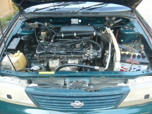 NISSAN SUNNY 1.5 AUTO ไม่ติดแก๊ส
