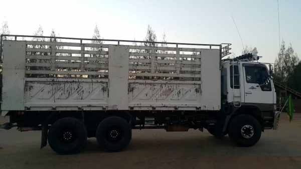 รถพ่วงสวยๆไม่ดั้ม FM1J สิงห์ไฮเทค สมอทอง ปี45 เครื่อง JO8C - 260 แรง 2 เพลา เครื่องดี คัชซีสวย รถสวยเดิมๆพร้อมใช้ เล่มพร้อมโอน จะซื้อสดหรือผ่อนก็ได้ครับ