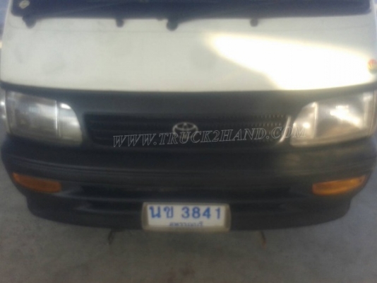 รถตู้หลังคาสูง ยี่ห้อโตโยต้า ติดแก๊ซ LPG ทะเบียนพร้อม