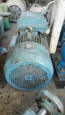 ====== SOLD OUT!! ====== มอเตอร์ MULLER 15 HP. 1460 RPM. 380V. สภาพสวย วิ่งเงียบ พร้อมใช้งาน