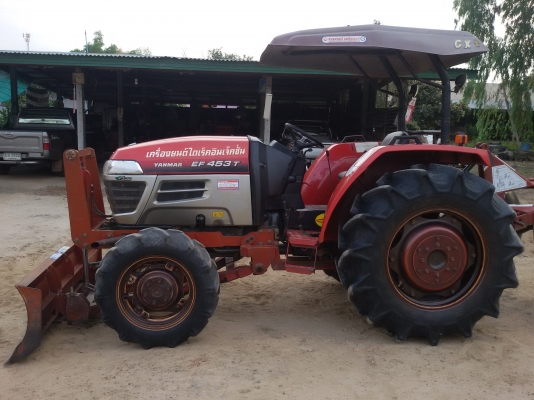 ปัญญาแทรคเตอร์ จัดให้ครับ ยันม่า EF453T ใบมีดคานล่างพร้อมโรตาลี่1.8ม.เล่มทะเบียนพร้อม