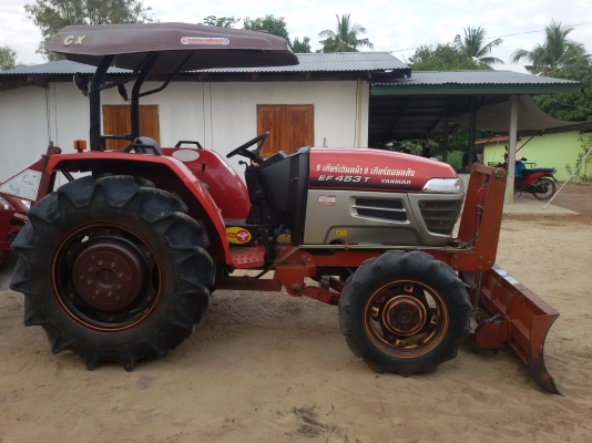 ปัญญาแทรคเตอร์ จัดให้ครับ ยันม่า EF453T ใบมีดคานล่างพร้อมโรตาลี่1.8ม.เล่มทะเบียนพร้อม