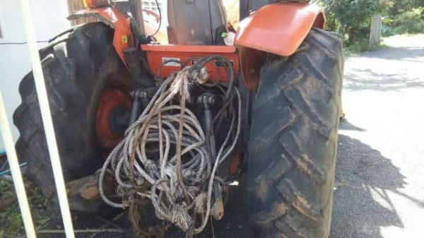 ขายรถไถ KUBOTA M7040 ใบมีดดันหน้า 6 จาน เอกสารเล่มทะเบียน ราคา 420000