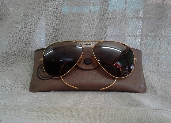 อภิมหาแว่นตาสำหรับผู้คว้าชัย B&amp;L RAY-BAN AVIATOR MacArthur USA 58mm ตัวแท้! ตัวจริง!