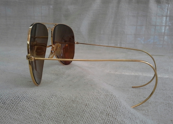 อภิมหาแว่นตาสำหรับผู้คว้าชัย B&amp;L RAY-BAN AVIATOR MacArthur USA 58mm ตัวแท้! ตัวจริง!