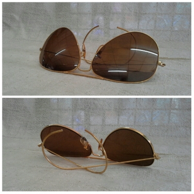 อภิมหาแว่นตาสำหรับผู้คว้าชัย B&amp;L RAY-BAN AVIATOR MacArthur USA 58mm ตัวแท้! ตัวจริง!