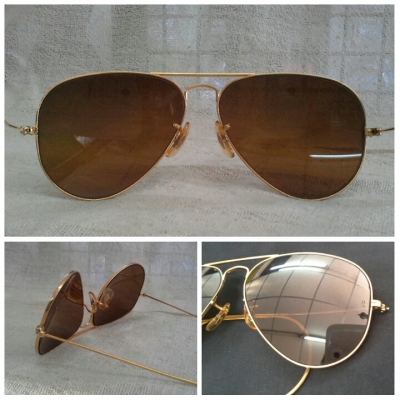 อภิมหาแว่นตาสำหรับผู้คว้าชัย B&amp;L RAY-BAN AVIATOR MacArthur USA 58mm ตัวแท้! ตัวจริง!
