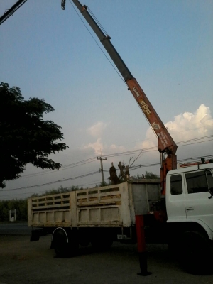 ขายFF180แรงติดเครนUNIC500ท้องปลิง4ปลอก3ชักขาเหลี่ยมยาว7.20เมตร