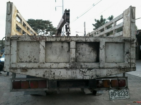 ขายFF180แรงติดเครนUNIC500ท้องปลิง4ปลอก3ชักขาเหลี่ยมยาว7.20เมตร