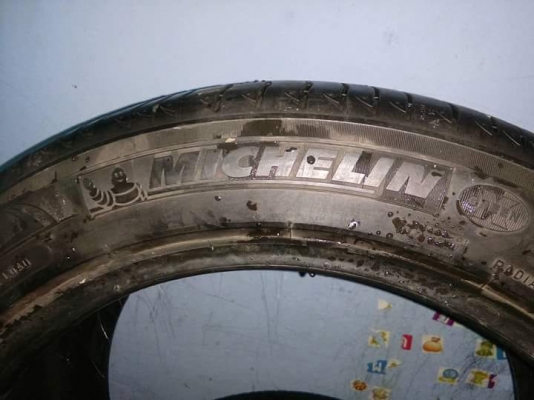 24545R17มิชลินปี14ตัวแพง4เส้นดอกสวยไร้ที่ติน้องๆป้ายแดง