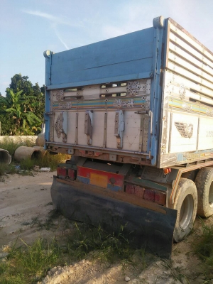 HINO MEGA 320แรงแม่ลูก 3คานคอกเกษตรปี47