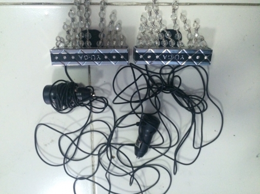 ไฟแต่งVIP YU-GA มีสวิตปิดเปิด คู่ละ400บาท มือ2 ญี่ปุ่น