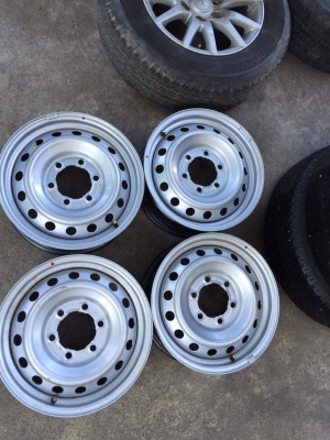 ขายกระทะเหล็กถอดป้ายแดงขอบ16 ราคาถูกๆ