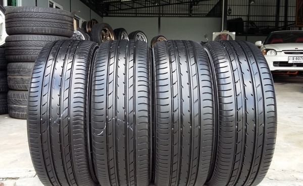 ยาง,205-55-16 YOKOHAMA db E70 ปลายปี14ดอกเต็ม ชุดละ 4,500