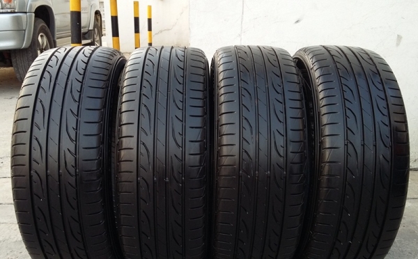 ยาง,205-55-16 DUNLOP LM704 ปี15สภาพเต็ม ชุดละ 4,200