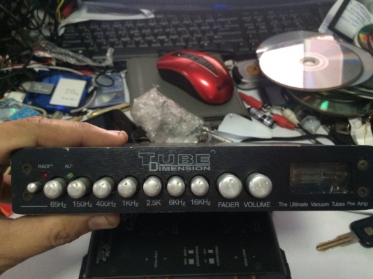 ปรีหลอด TUBE DIMENSION TD.P12AXZ เสียงหวานๆ ปรับได้อีก7แบน Made in USA มือ2