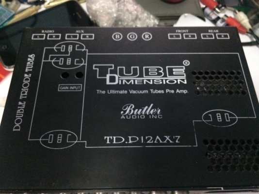 ปรีหลอด TUBE DIMENSION TD.P12AXZ เสียงหวานๆ ปรับได้อีก7แบน Made in USA มือ2