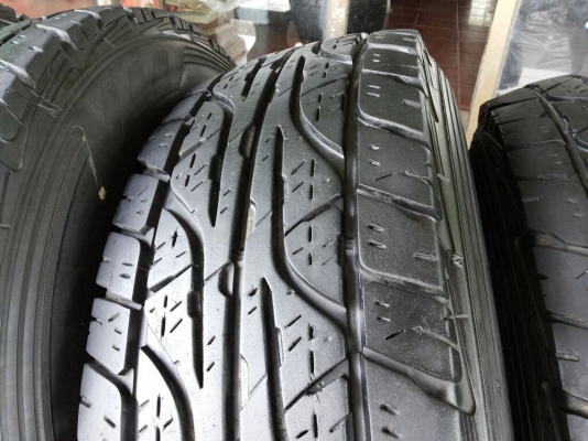 ล้อพร้อมยาง แม็กลาย bradley ขอบ 16x8 พร้อมยาง dunlop grandtrek at3 285/75/16