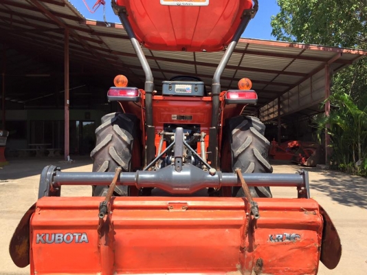 ขายรถไถ Kubota L3608(4WD) พร้อมใบมีดและโรตารี รถไร่ สีเดิม พร้อมใช้งาน