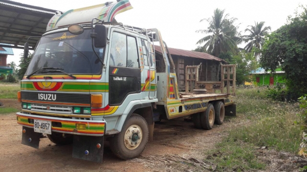 สิบล้อ อีซูซุ ร็อคกี้ FRR12LA175 สโลส 2เพา ท้ายลาก รถเกียว หางไฮโลริส สภาพดีสวยเดิมๆพร้อมใช้ ทะเบียนพร้อมโอน