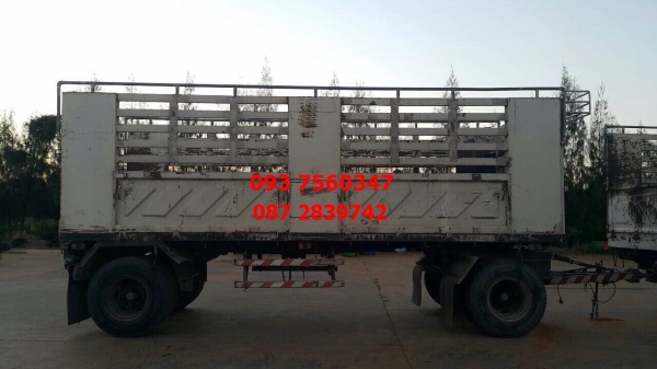 ขายรถบรรทุกไม่ด้ัมพ์ 18 ล้อ พ่วงแม่-ลูก