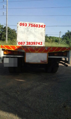 ขายรถบรรทุกกระบะพื้นเรียบ 10 ล้อ 1 เพลา Mitsubishi