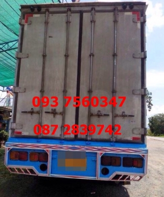 ขายรถประกอบ ตู้แห้ง ยาว 7.20 ม./ 10 บาน Hino
