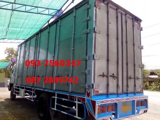 ขายรถประกอบ ตู้แห้ง ยาว 7.20 ม./ 10 บาน Hino