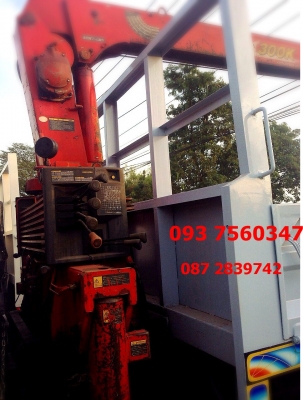 ขายรถบรรทุก 6 ล้อ ติดเครน UNIC 3 ตัน