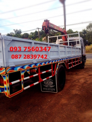 ขายรถบรรทุก 6 ล้อ ติดเครน UNIC 3 ตัน