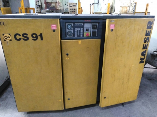 ขายปั้มลมสกรู 75 HP พร้อมถัง 2,000 ลิตร ของเยอรมัน สภาพดี ยังใหม่ พร้อมใช้งาน