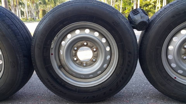 ขายกระทะล้อ รถกระบะ อีซูซุ ขอบ 15  6 รู  จำนวน 4 ล้อ