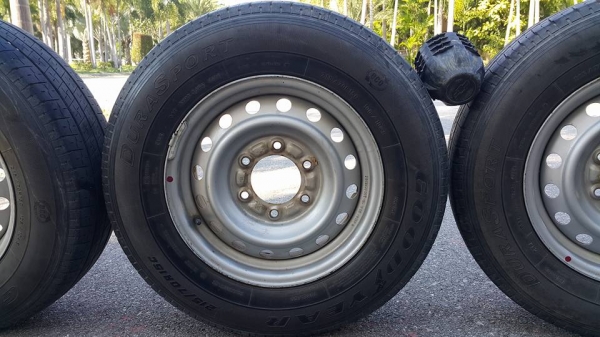 ขายกระทะล้อ รถกระบะ อีซูซุ ขอบ 15  6 รู  จำนวน 4 ล้อ