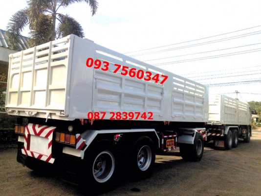 ขายรถดั้มพ์พ่วงแม่-ลูก 3 คาน 22 ล้อ กระบะอู่สหะกิจ HINO 344 แรงม้า ขายรถดั้มพ์พ่วงแม่-ลูก 3 คาน 22 ล้อ กระบะอู่สหะกิจ HINO 344 แรงม้า