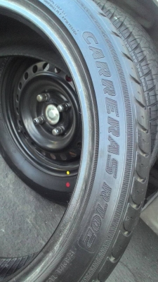 205/45R17 DEESTONE CARRERAS R702 ปี2013 ไม่มีปะ มี 1 เส้น tel.081-427-3941 ไอดีไลน์ autobot107