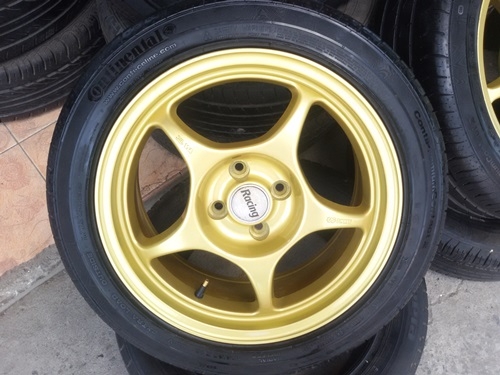 ขายล้อ ENKEI PRO 1 ขอบ16  4รู100 กว้าง7 พร้อมยาง 4  ล้อ