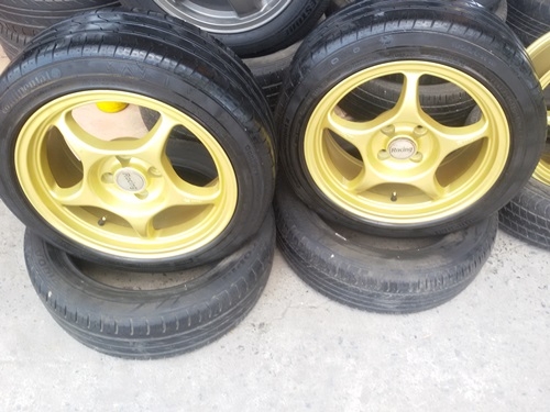 ขายล้อ ENKEI PRO 1 ขอบ16  4รู100 กว้าง7 พร้อมยาง 4  ล้อ