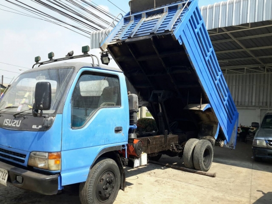 ขายรถดัมพ์ 6 ล้อ ISUZU NPR 120 แรง พร้อมใช้งาน