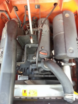 คูโบต้า B2420 4 WD พร้อมโรช้าง RX85B พร้อมยอยปั่น..ทำงาน 566 ชั่วโมง