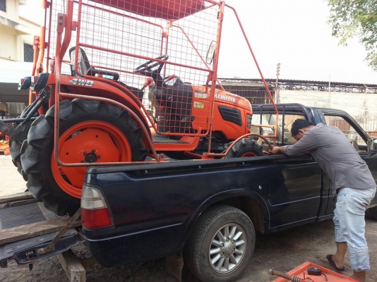 คูโบต้า B2420 4 WD พร้อมโรช้าง RX85B พร้อมยอยปั่น..ทำงาน 566 ชั่วโมง