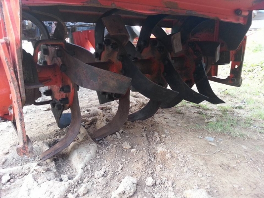 คูโบต้า B2420 4 WD พร้อมโรช้าง RX85B พร้อมยอยปั่น..ทำงาน 566 ชั่วโมง