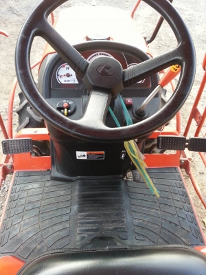 คูโบต้า B2420 4 WD พร้อมโรช้าง RX85B พร้อมยอยปั่น..ทำงาน 566 ชั่วโมง