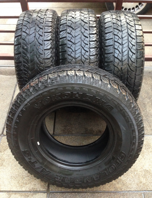 ยาง Yokohama 265 70 15 ดอกเต็ม พร้อมใช้งานยาวๆ ราคาไม่แพง ยาง Yokohama 265 70 15 ดอกเต็ม พร้อมใช้งานยาวๆ ราคาไม่แพง