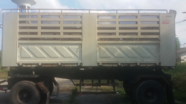 ขายหางพ่วง  สามมิต  2  เพลา. ปี 53.    สนใจติดต่อ  081 - 6079515