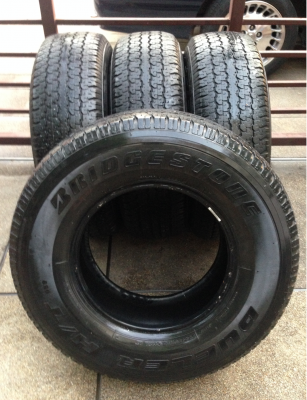 ยาง Bridgestone 255 70 15 ดอกสวย พร้อมใช้งาน ราคาไม่แพง