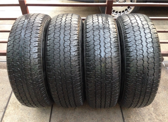 ยาง Bridgestone 255 70 15 ดอกสวย พร้อมใช้งาน ราคาไม่แพง