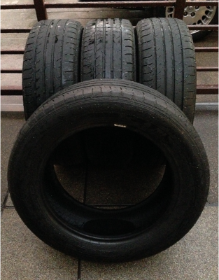 ยาง Dunlop 225 60 18 ปลายปี13 ดอกเต็ม ใช้กันยาว ราคาไม่แพง
