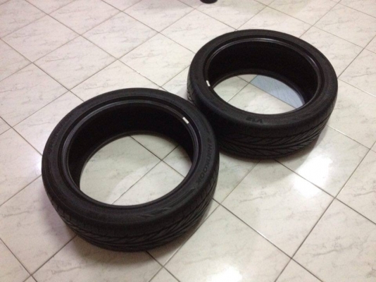 ขายยาง hankook V12 215 45 17 ปี13 ดอกหนาสภาพสวยไม่บวมไม่ปะไม่มีแตกลายงา 1คู่ ราคา1900บาท โทร0924462525โส กทม
